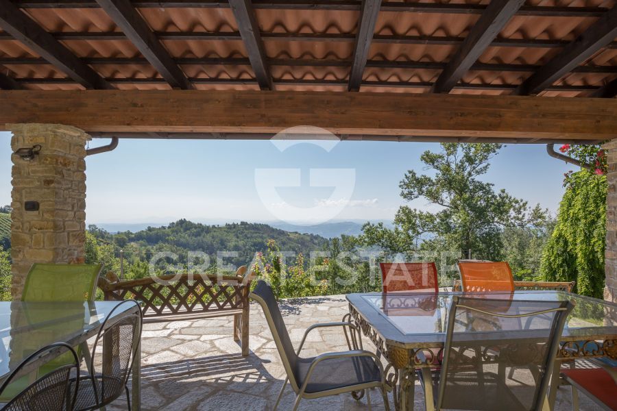 La terrazza sul Monferrato